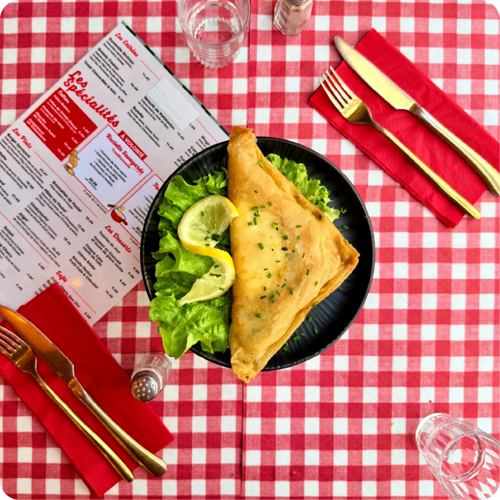 Brick Tunisienne au Thon et Oeuf Coulant