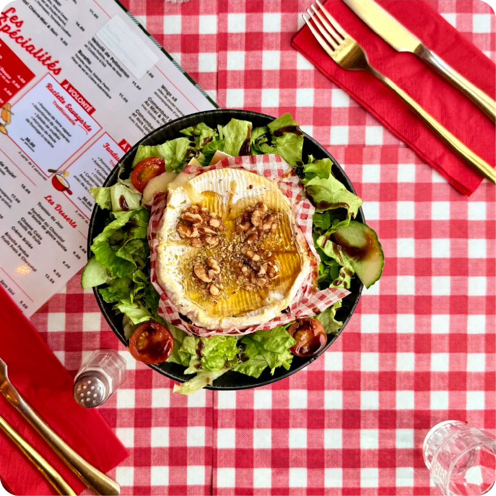 Camembert Rôti Au Miel & Noix