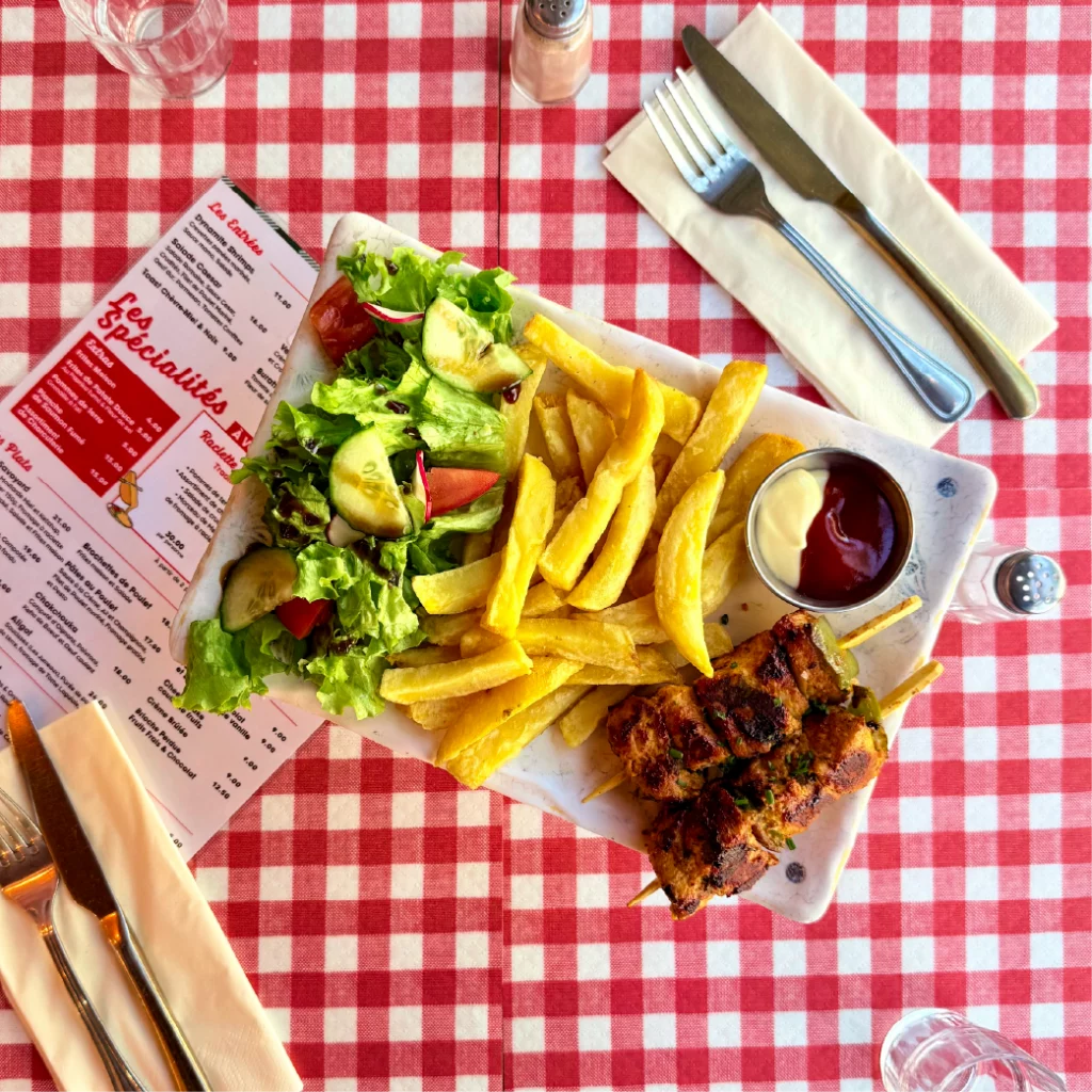 Brochettes de Poulet Mariné