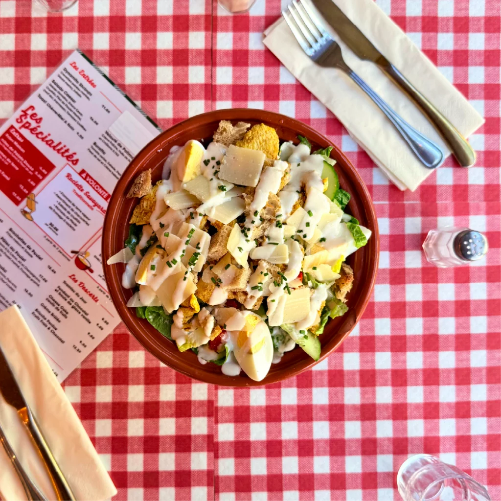 Salade caesar