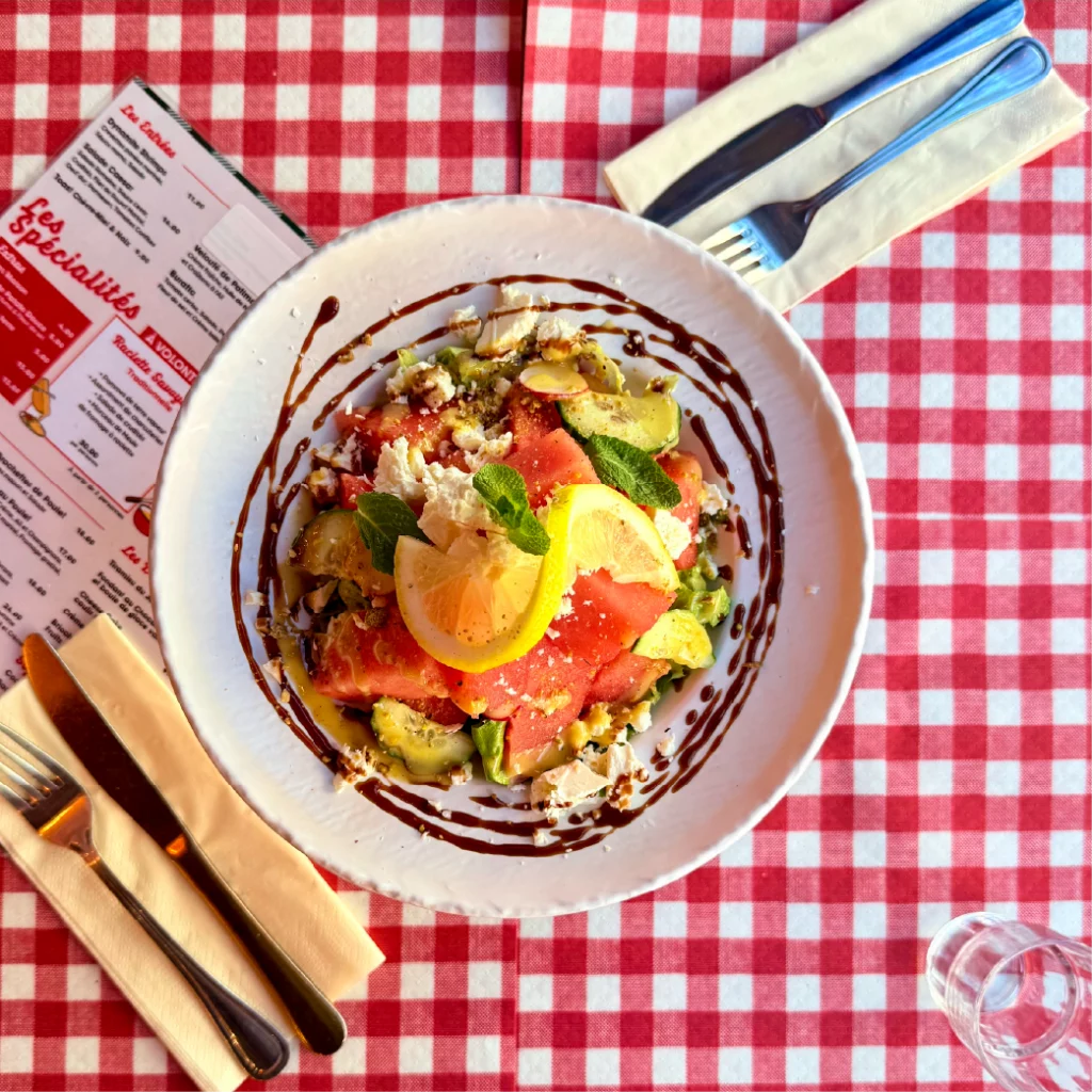 salade pastèque